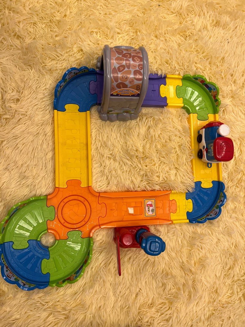 Vtech choo cheap choo train playset