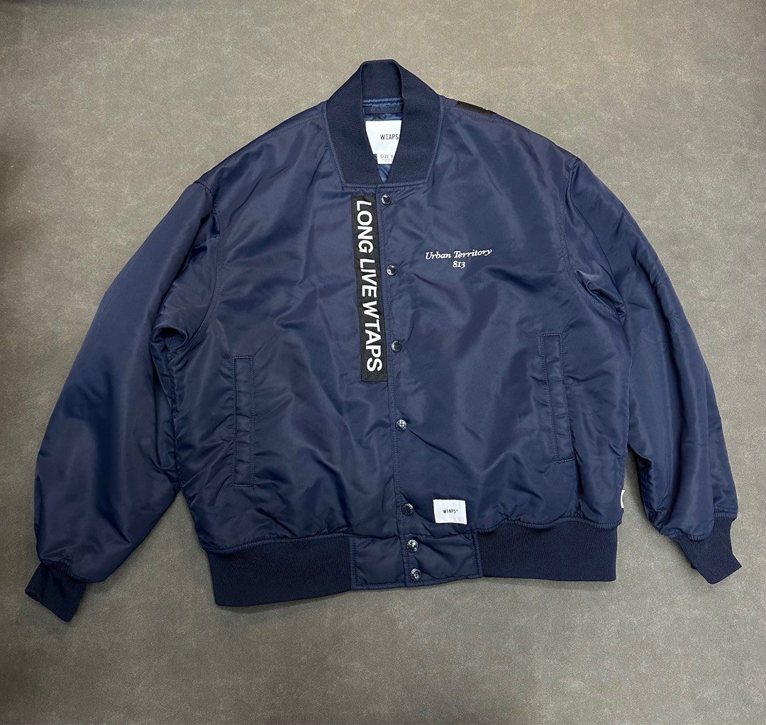 Wtaps 22AW TEAM JACKET NYLON. TWILL size 1 97新H, 男裝, 外套及戶外 