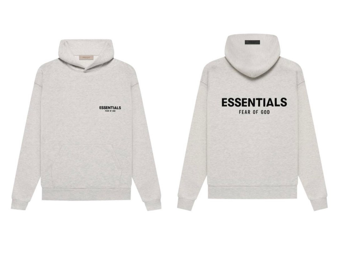 Fear of God Essentials Hoodie Light Oatmeal Men's - Multiple - US