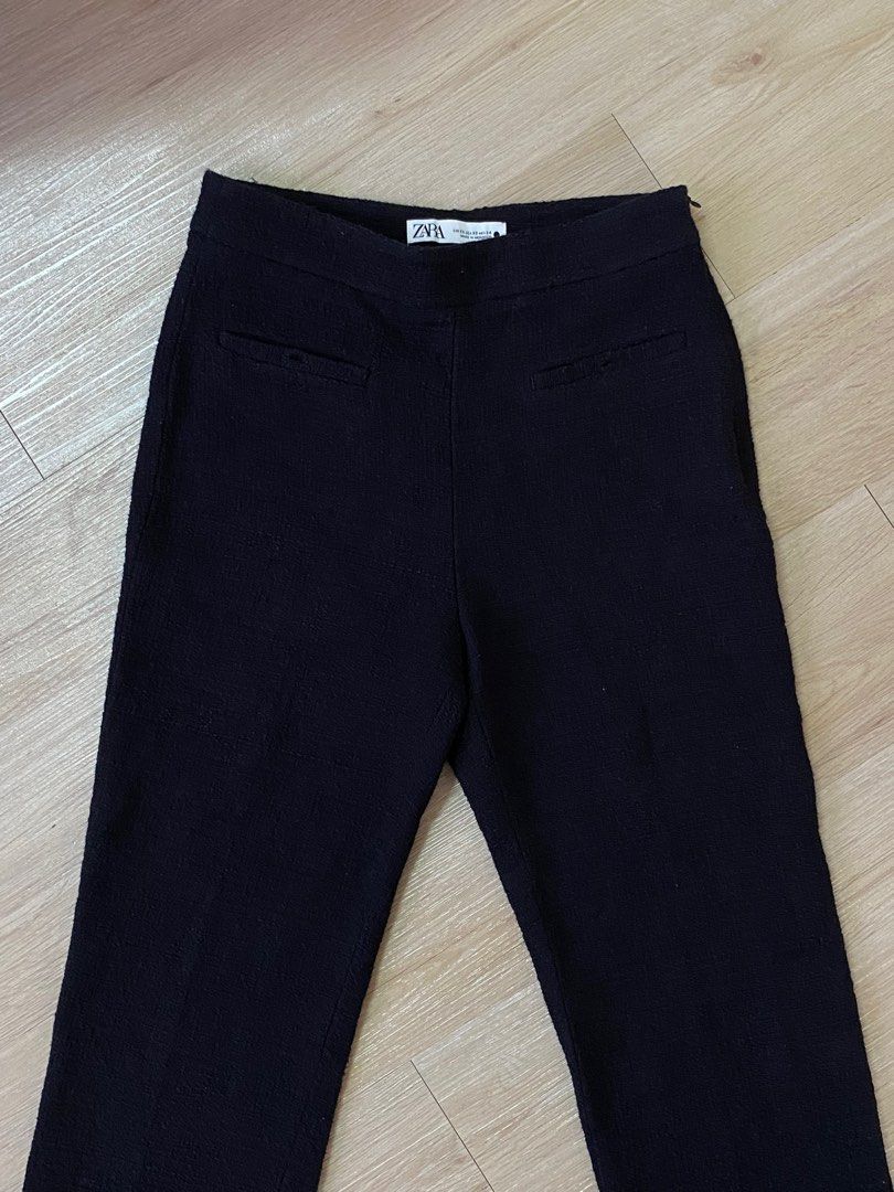 123PILENO Wide-leg tweed trousers - Pants & Jeans - Maje.com