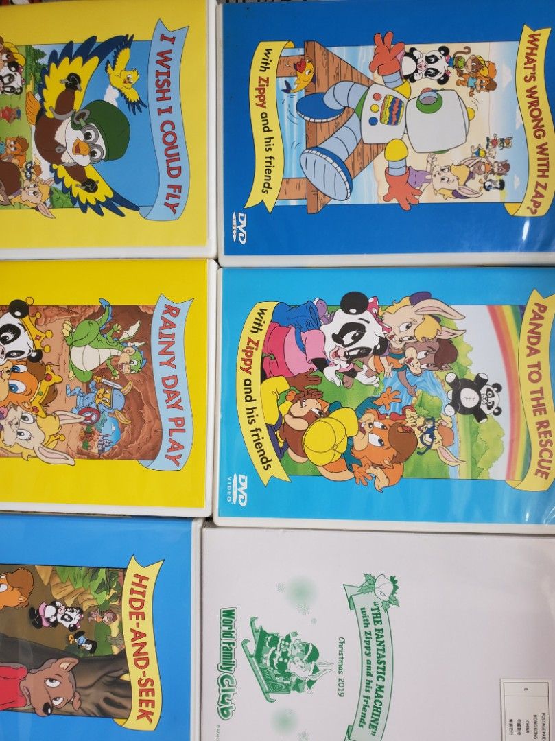 84‐⑤DWE Zippy and His Friends DVD Zippy DVD Complete Set of 12 Discs: JUMP and SING! + Happy