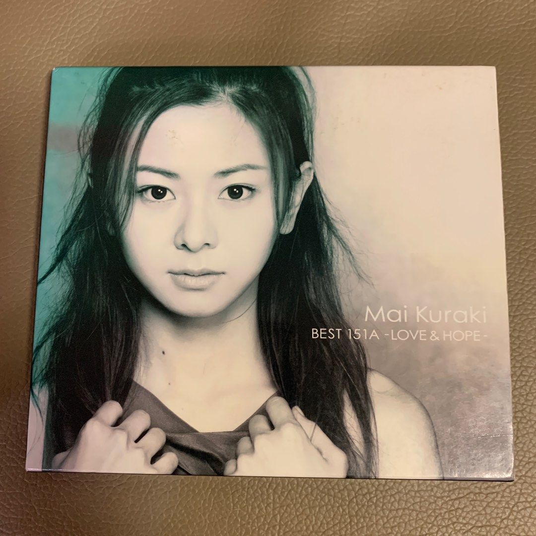 日版倉木麻衣15週年精選MAI KURAKI BEST 151A LOVE & HOPE 2CD