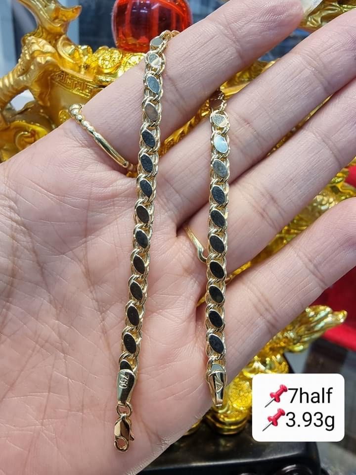Damascus bracelet saudi gold on sale