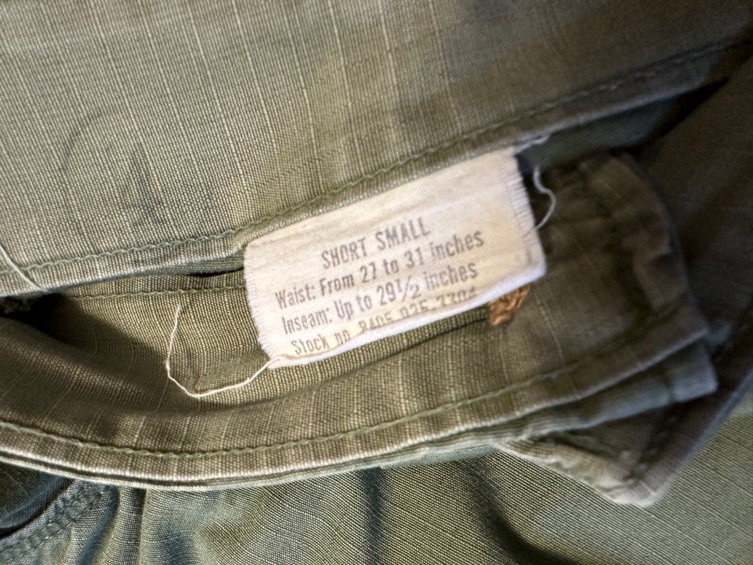 1960s US ARMY Jungle Fatigue Pants vintage Levi's Lee Carhartt