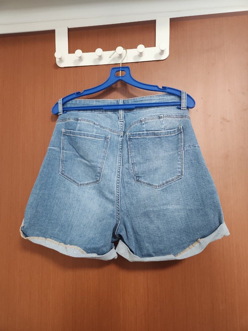 Cheap plus clearance size jean shorts