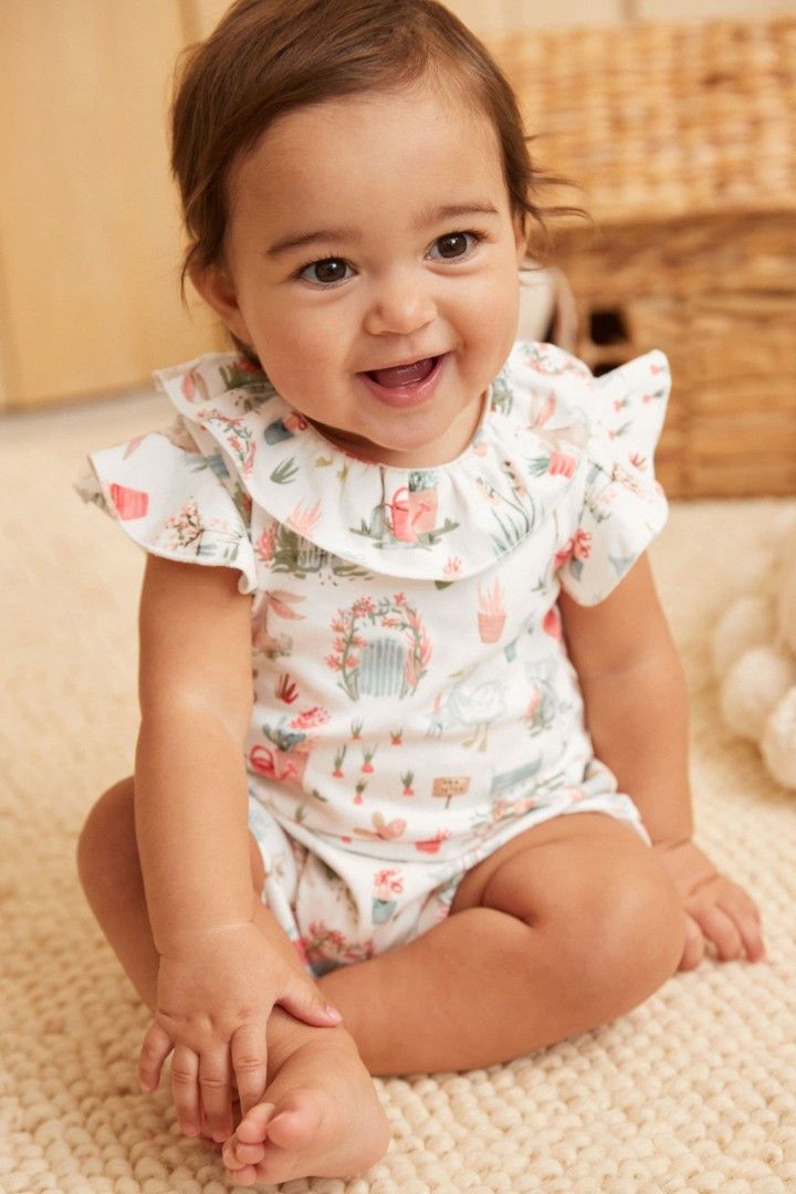 6 month romper baby online girl