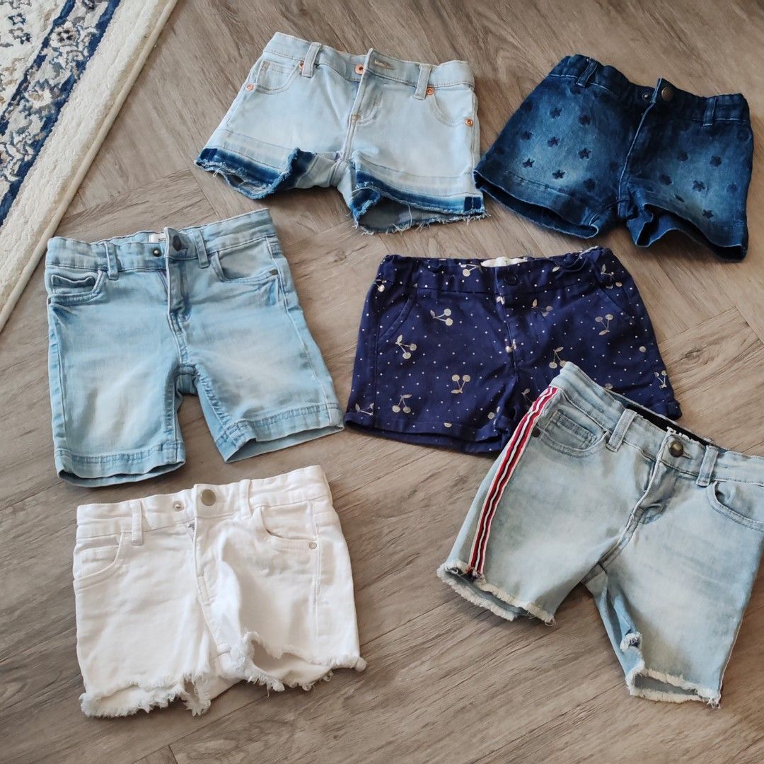 Girls denim clearance bermuda shorts