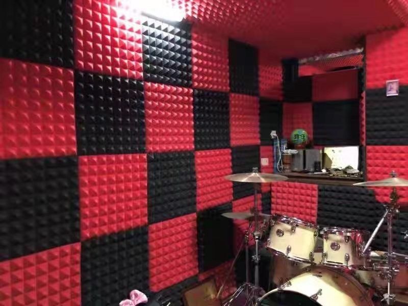 50 x50 x5cm sticker backside Acoustic noise Soundproof Absorb foam ...