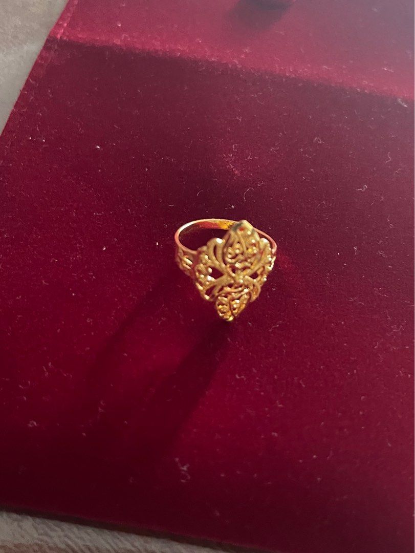 Gold ring design hot sale for ring ceremony