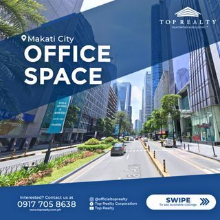  1,550 PER SQM Semi Fitted Office Space for Rent in Makati City