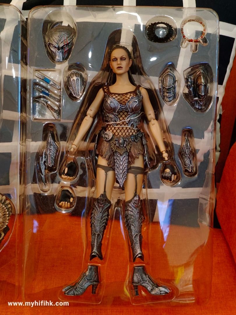 終極女戰士16 SCALE Hot Toys AvP She Predator Machiko 12 action 