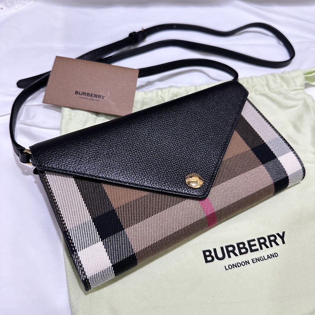 BURBERRY Clutch Crossbody Bag Luxury Bags Wallets on Carousell