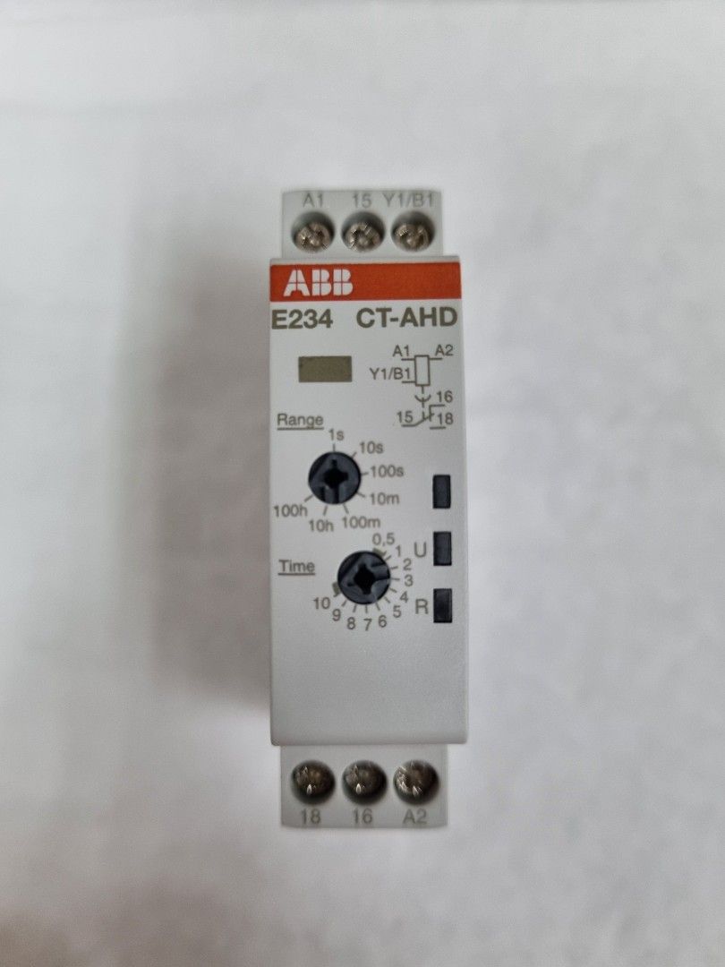 Temporizador Abb-entrelec E234ct-tgd, Programable Con Varias Funciones De Tiempo, Conexión Por Rosca