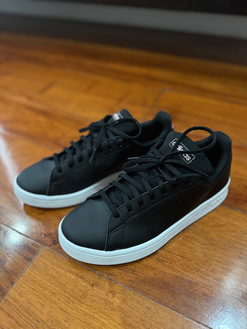 Adidas neo clearance advantage black white