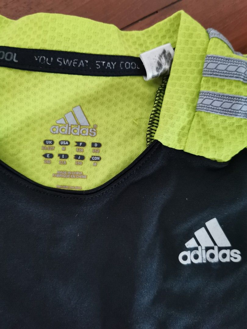 Adidas ClimaCool Singlet not Nike Dri Fit Vest Junior 152cm M