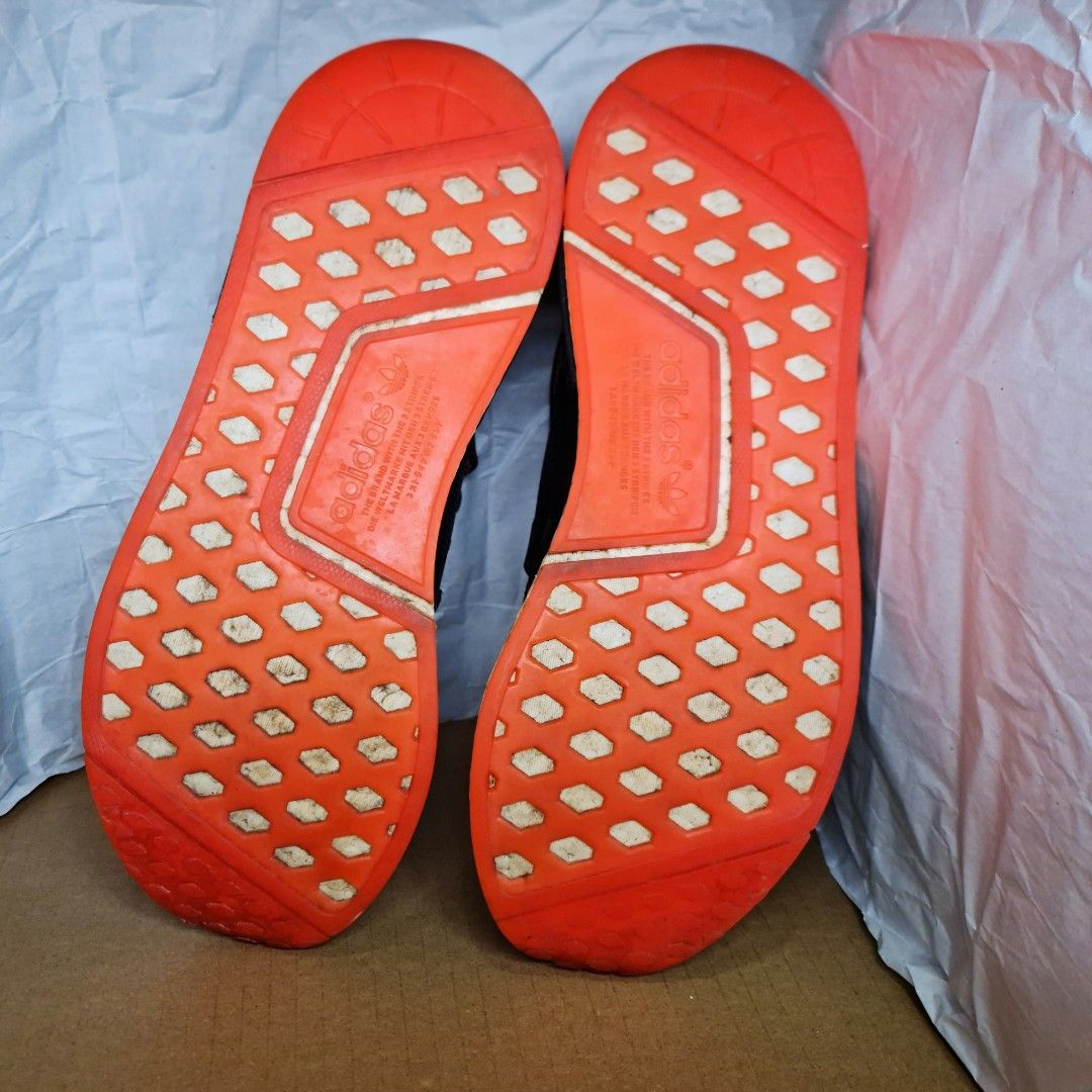 Nmd xr1 core black solar red best sale