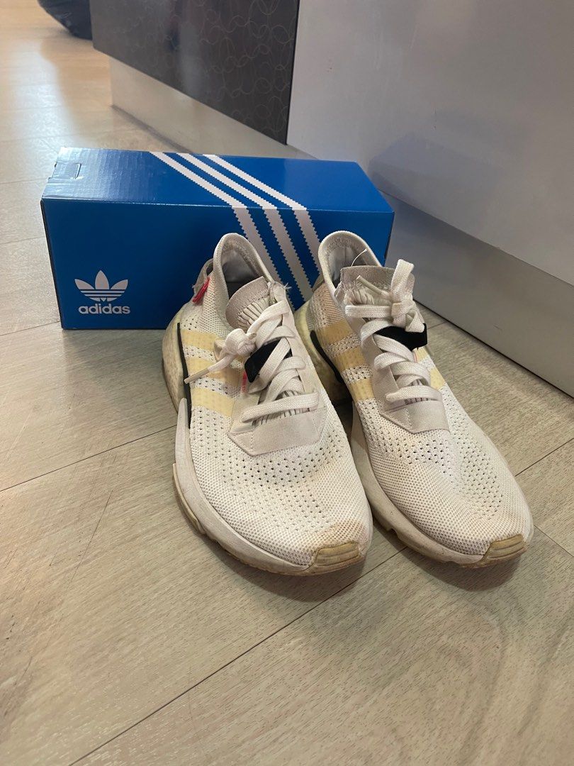 Adidas POD S3.1 Performance SHOES with Boost White Sneakers Sports Shoe Running Hiking Exercise Shoes