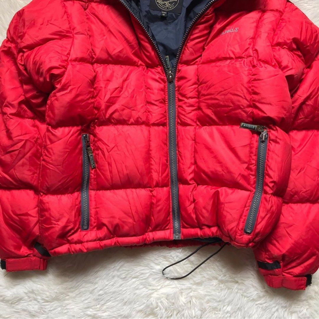 Aigle Cropped Puffer Jacket (Category: Coats, Jackets and Outerwear) located in Manila. Submitted by aigprelove (Listing ID 1282802861, Image 2). Description: Length: 22.5” Width: 20” Sleeve length: 22” Bought in IG Dry cleaned Never used No free shipping, No COD.
