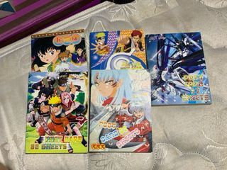 Anime Naruto Gundam Seed Destiny Inuyasha Postcard Book