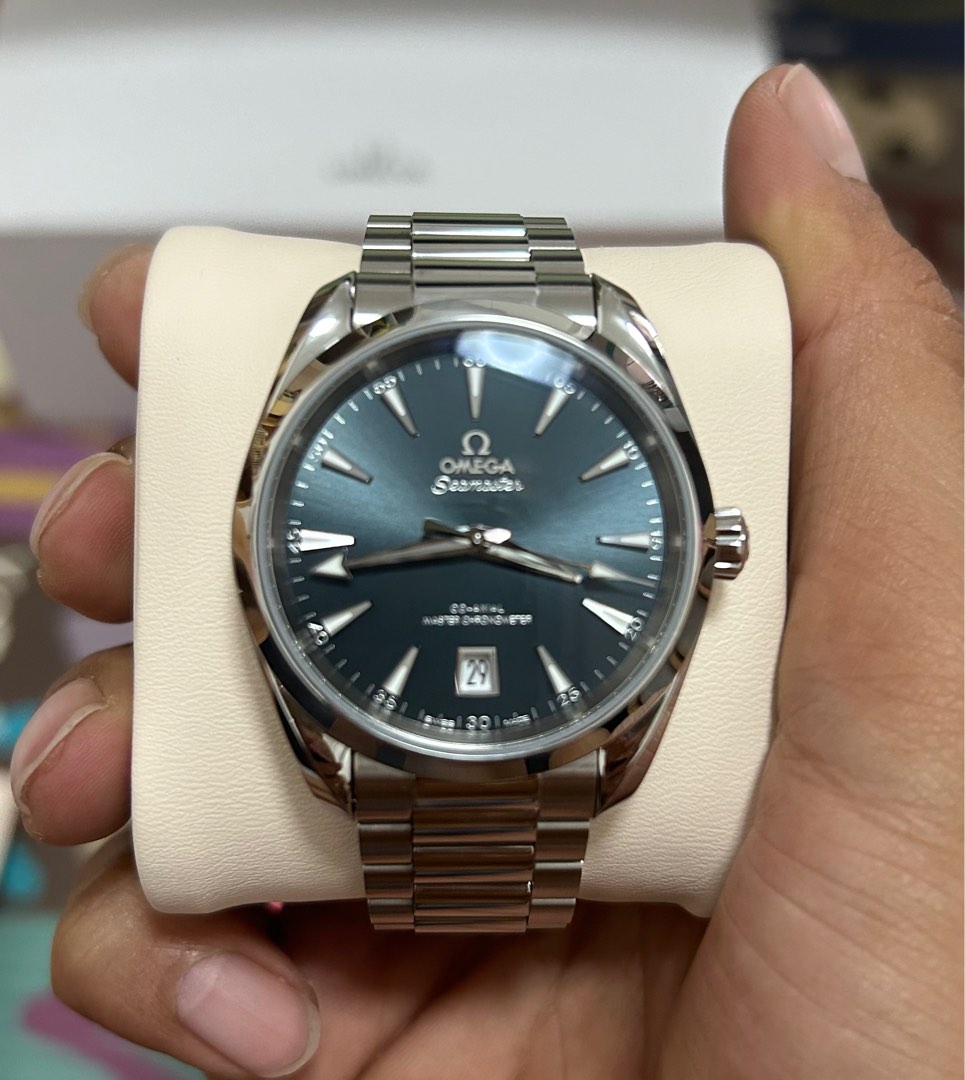 Fsot Cheapest Aqua terra 38 shades Atlantic blue Luxury Watches