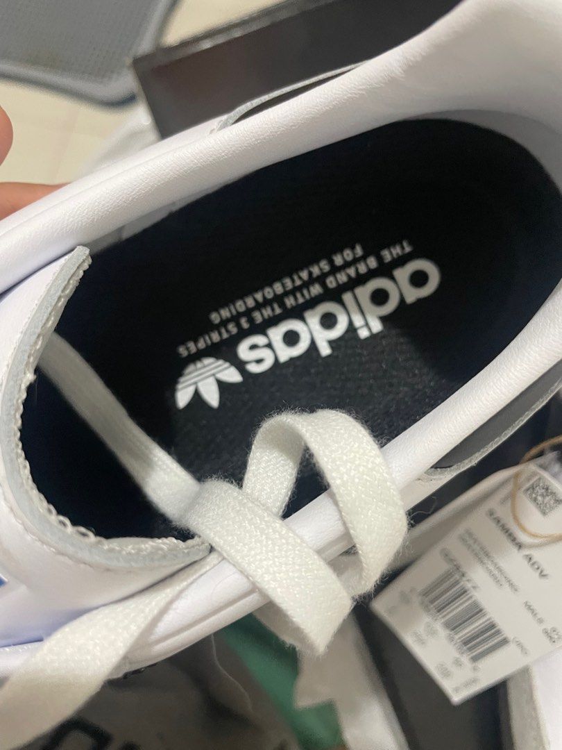 Authentic And Brand New Adidas Samba (Category: Sneakers) located in Manila. Submitted by trendandstyleph (Listing ID 1282727978, Image 3). Description: Authentic adidas samba for sale Bought it from US pa Moneyback if proven fake Size 7 sa Mens and 8 sa Womens RFS: Was given as a gift to me pero malaki :( .