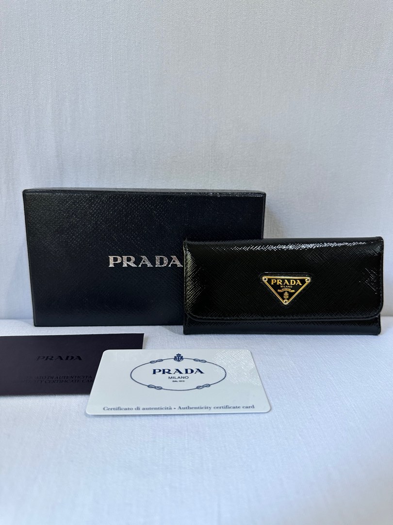 Authentic PRADA Key Holder Luxury Bags Wallets on Carousell