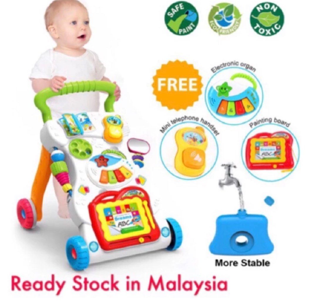 Baby shop walking trolley