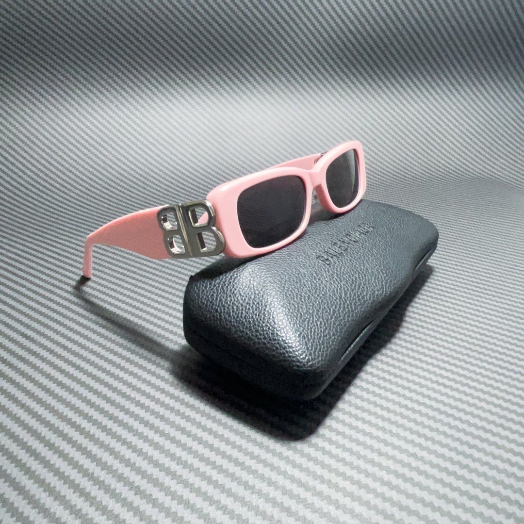 gray balenciaga sunglasses