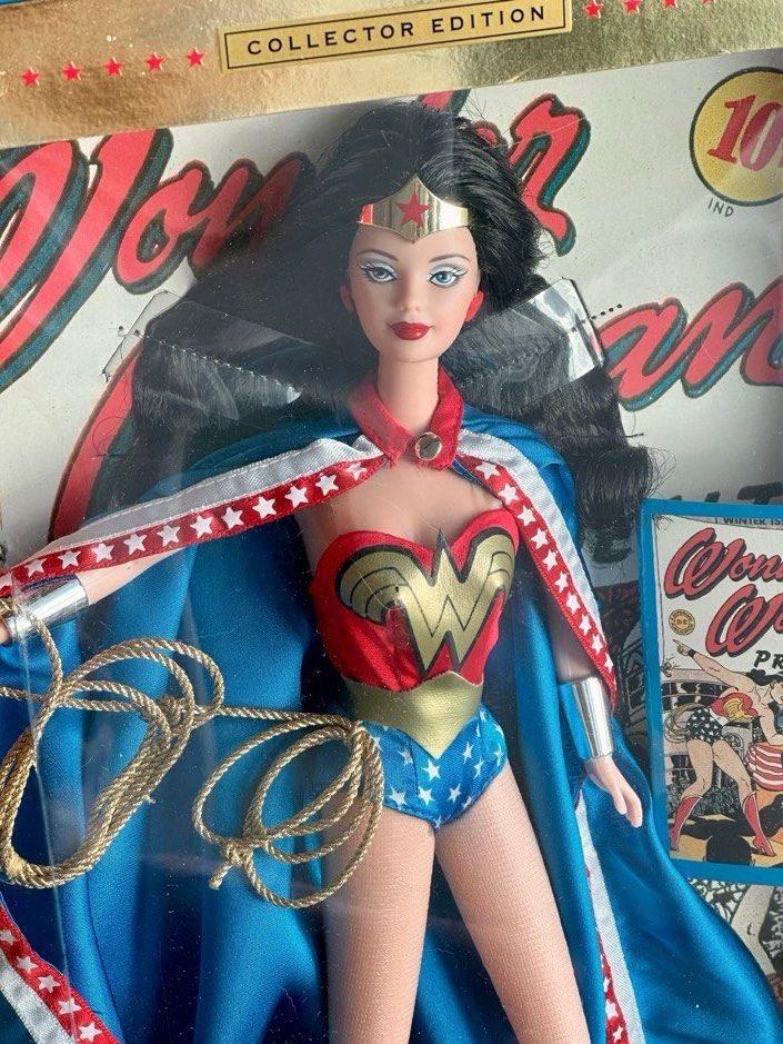 Wonder woman barbie collectors top edition