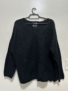 Black Crochet Top (Plus Size)