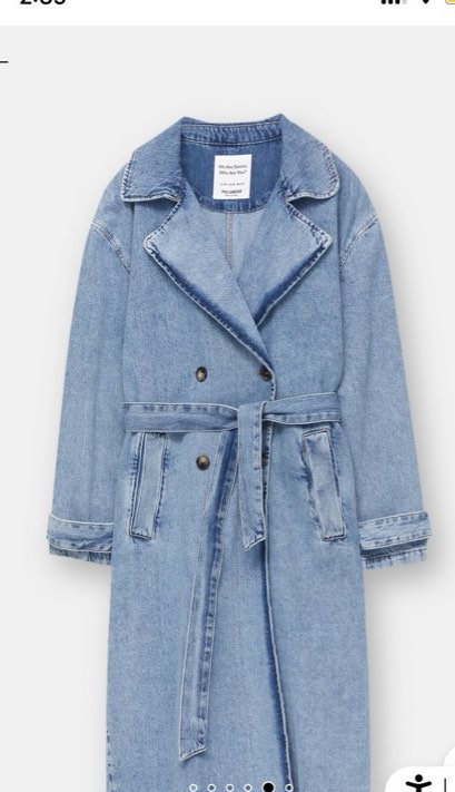 Pull and bear new arrivals trench coat