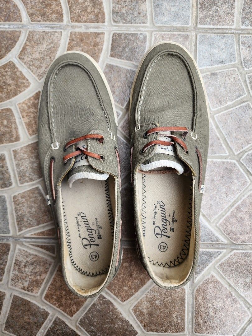 Boat shoes Penguin Men s Fashion Footwear Casual Shoes on Carousell