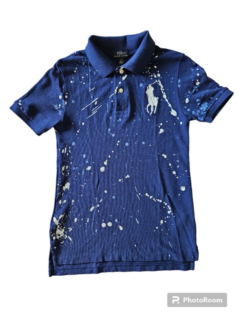 Boys polo shirt (Category: Babies & Kids Fashion) located in Bacoor. Submitted by cloudcerine (Listing ID 1282631859, Image 1). Description: Authentic Polo RL for 6-7 yo. Preloved shirts of my son. 😊.