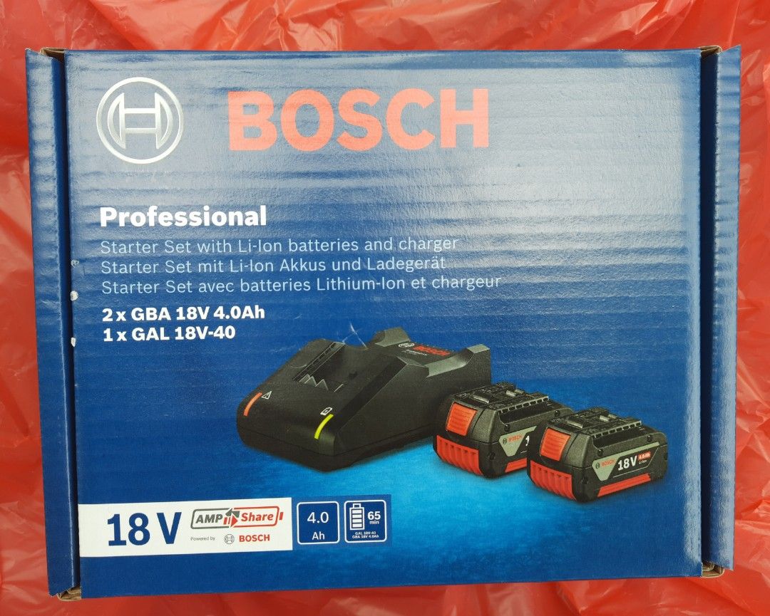 Batterie Bosch GBA 18V 4Ah