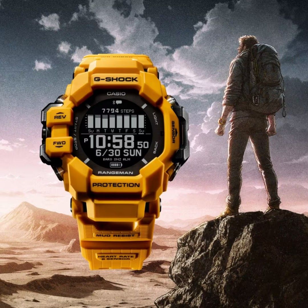 Brand New Casio G Shock Rangeman Heart Rate Monitor GPS Tough