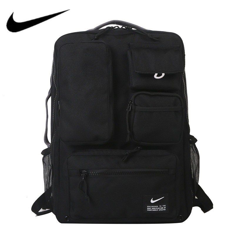 BRAND NEW IN STOCK Nike air cushion waterproof bag backpack large capacity for men and women sports suit UNISEX Large capacity multi compartment