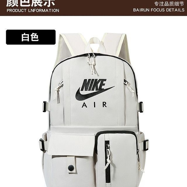 BRAND NEW IN STOCK Nike New Style Junior High School Student Schoolbag Female Campus Male High School Backpack Travel Computer Backpack
