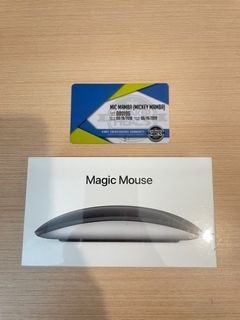 Brand new/sealed and below SRP Apple Magic Mouse 2 (2022) Black/Silver from Power Mac Center