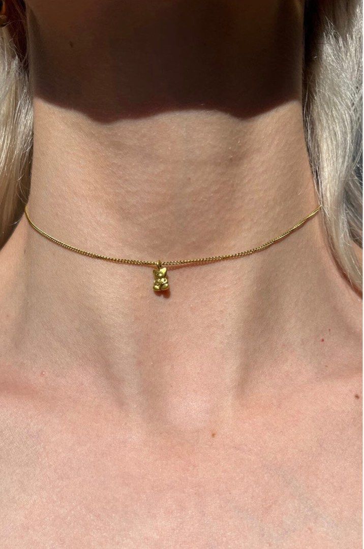 Gold star discount necklace brandy melville