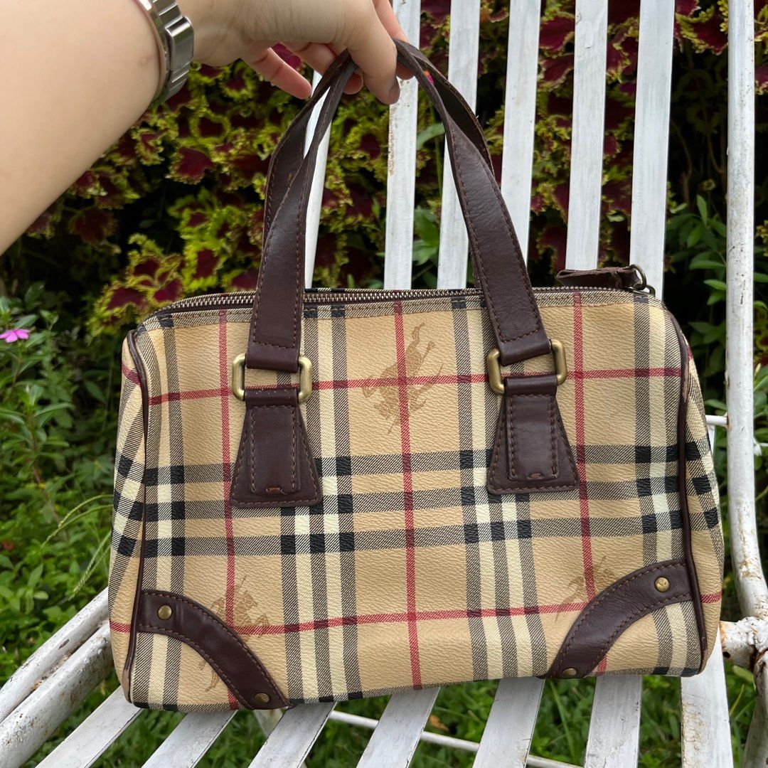 Burberry tas vintage shop
