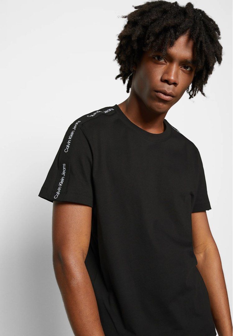 Calvin klein tape t shirt top