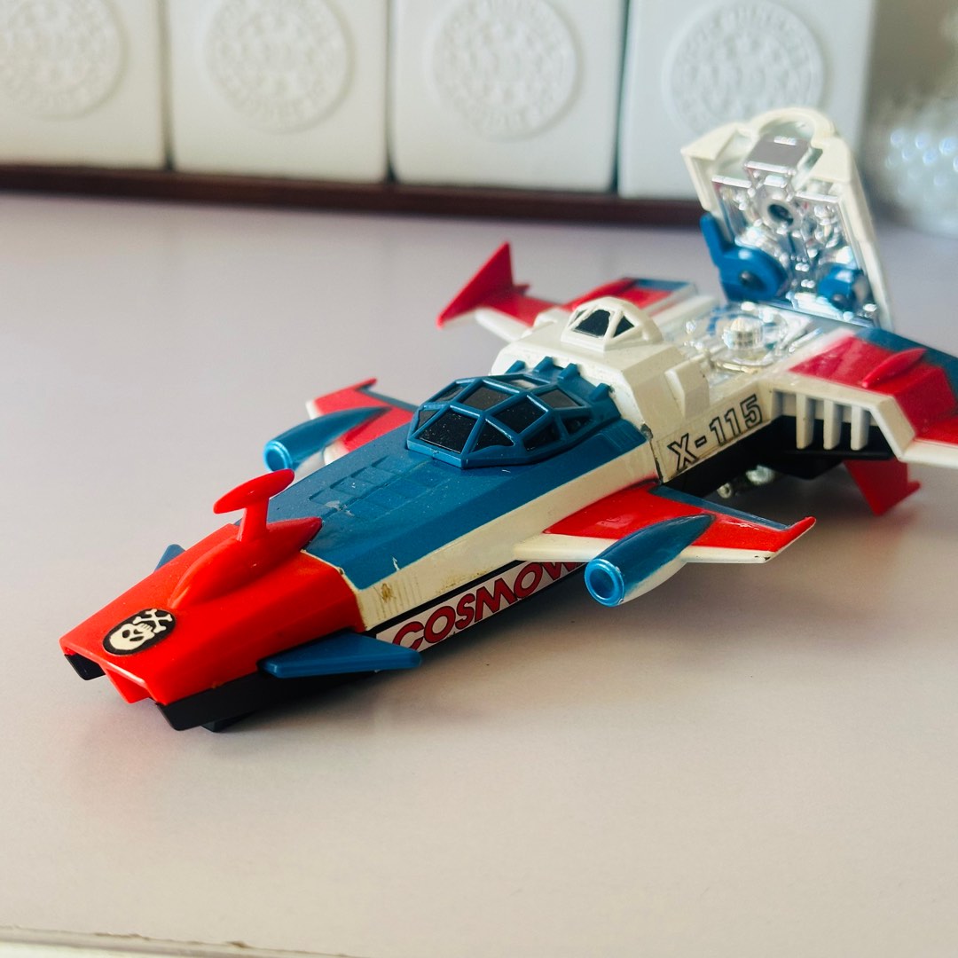Pièces Chrome Vaisseau Spatial Captain Harlock Albator Vintage - Takara A-4