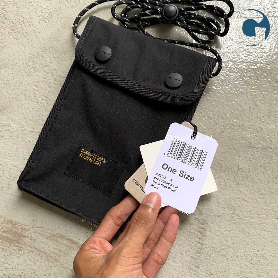 ★2024FW新作★CARHARTT★HASTE NECK POUCH CARHARTT WIP]HASTE NECK POUCH / ネック ポーチ (Carhartt