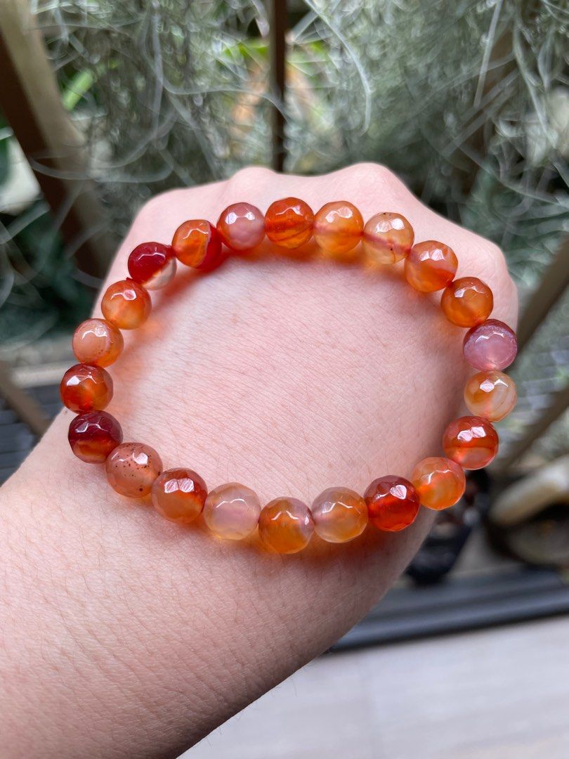 Red carnelian bracelet outlet