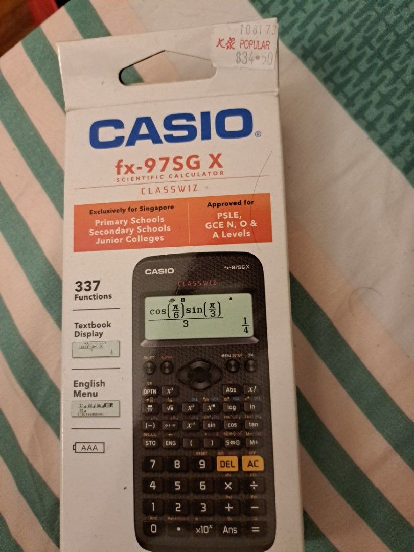 Casio fx 9600 online
