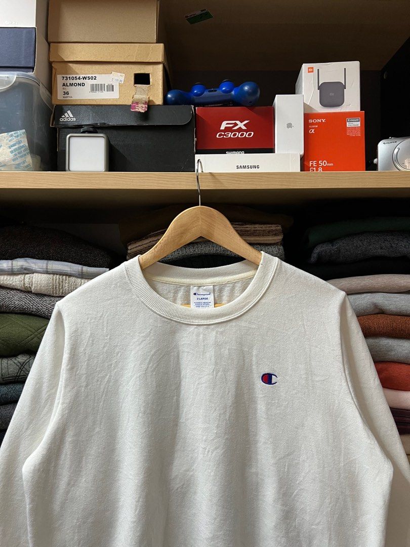 Champion sweatshirt Women s Fashion Tops Longsleeves on Carousell
