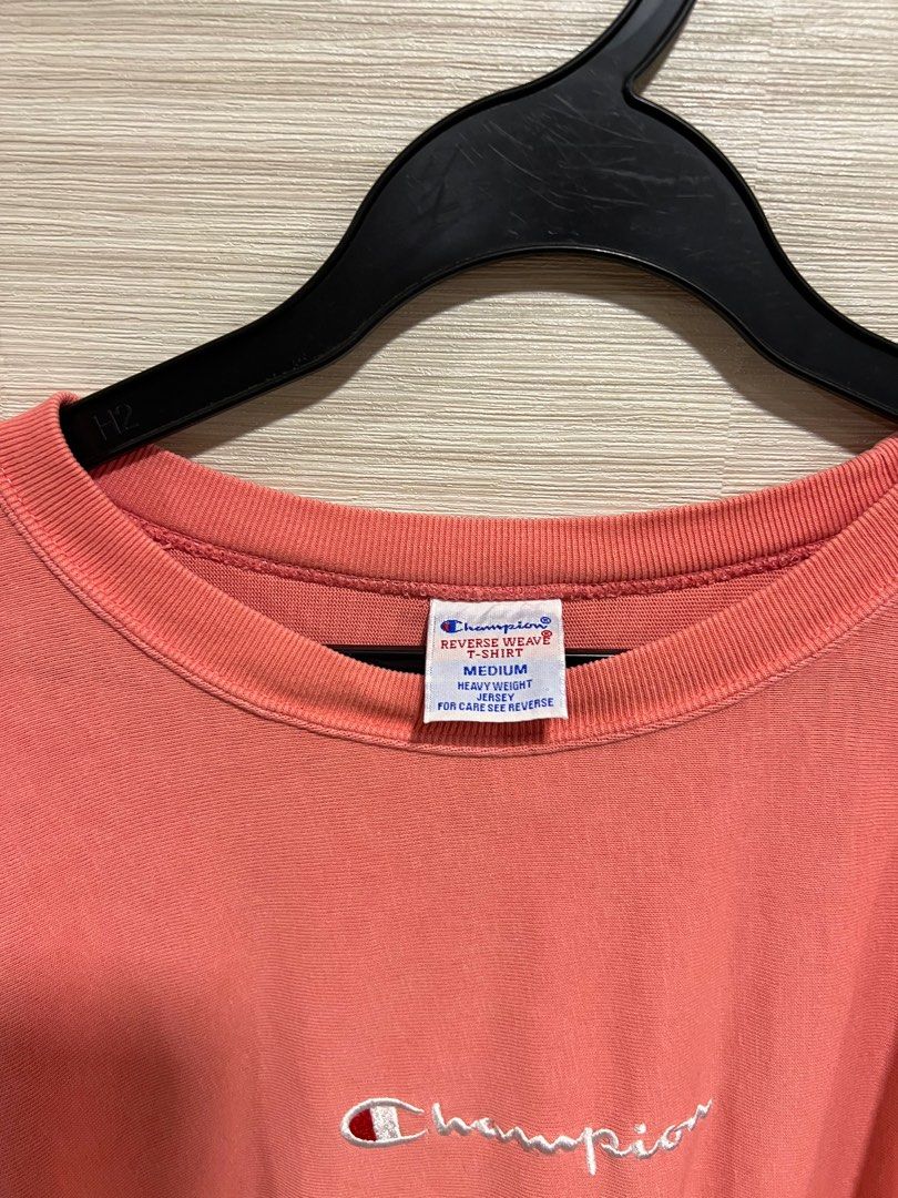 Champion coral sweatshirt shop