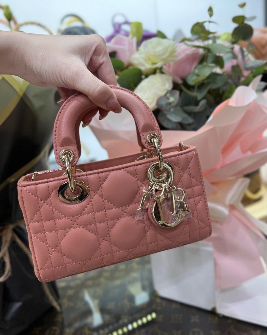 Christian dior cheap bag pink