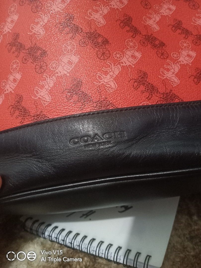 Coach Backpack (Category: Luxury Bags & Wallets) located in Tagum. Submitted by luxbagelyas (Listing ID 1282673701, Image 3). Description: with minimal flaws super tibay large size good condition.