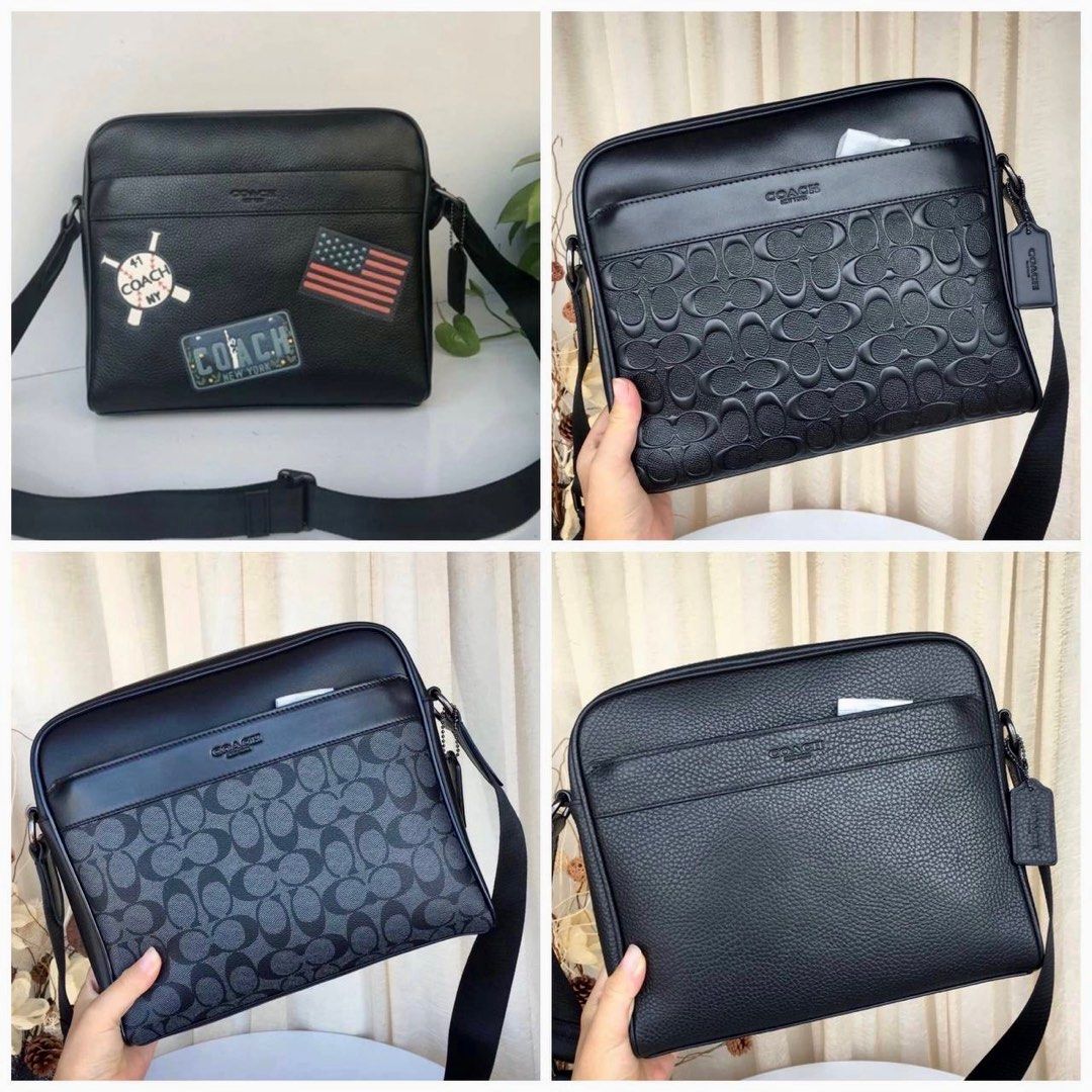 Coach Charles camera sling bag crossbody bag Men s Fashion Bags Sling Bags on Carousell